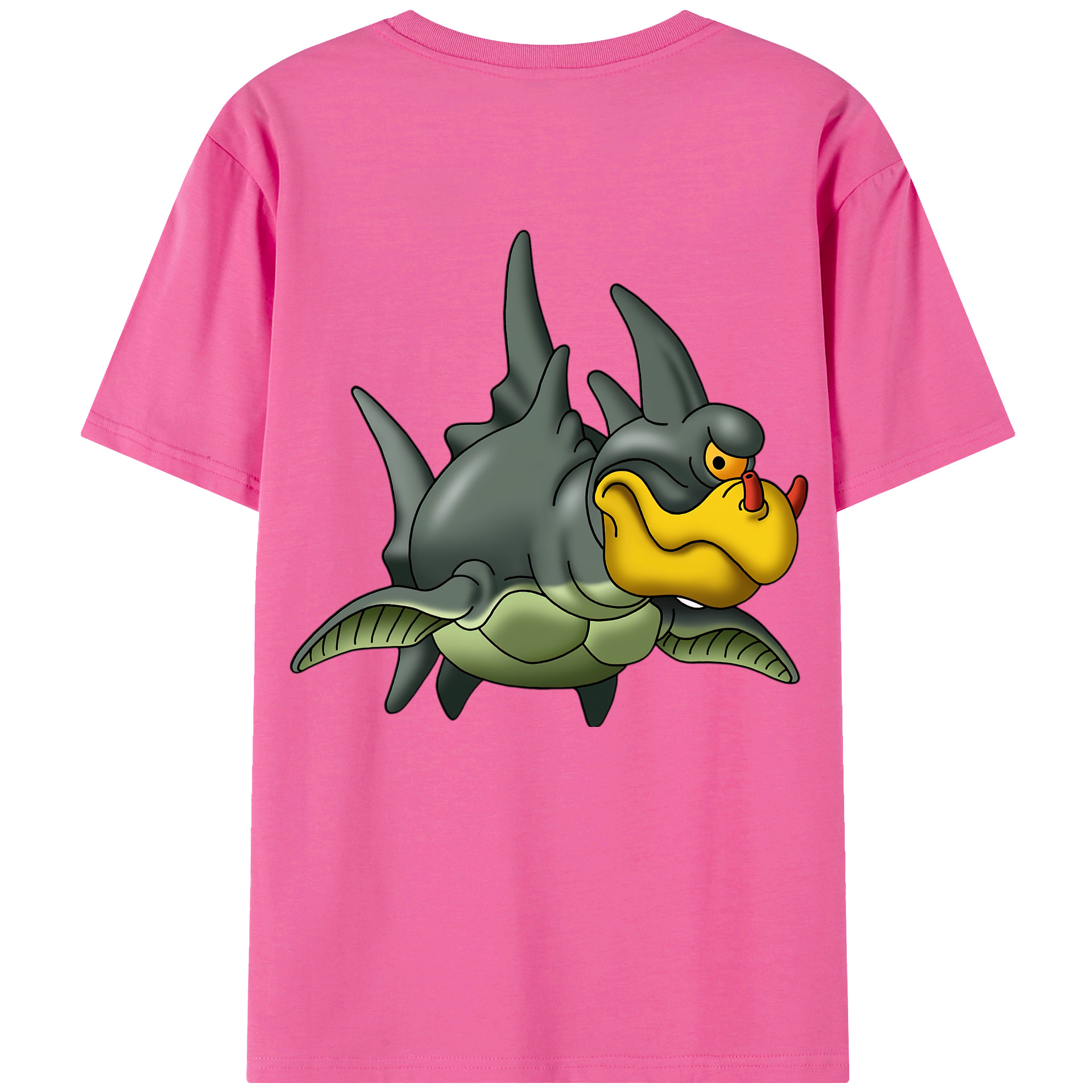 （画像用） ドラゴンクエスト Doragon Kuesuto Dragon Quest レディース半袖Tシャツ(バックプリント)